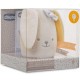 Chicco- Luce Notturna a Forma di Coniglio, Colore Beige, 00009601000000